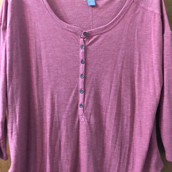 Half Button Top - Picture 3 of 4